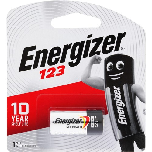 ENERGIZER 3V CR123A BATTERY 001